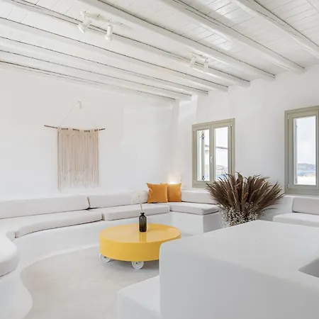 Luxury Mykonos Villa Zendo Private Pool 6 Bedrooms Sleeps 12 Kalafatis * Mykonos Town
