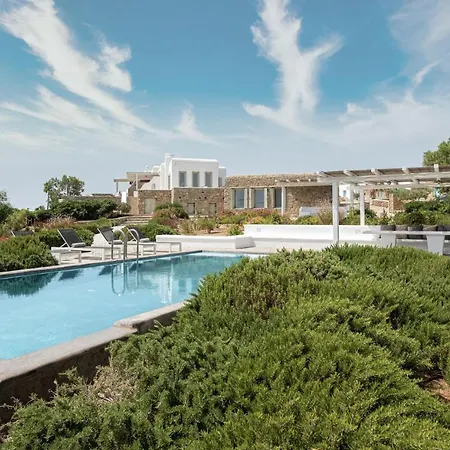 Luxury Mykonos Villa Zendo Private Pool 6 Bedrooms Sleeps 12 Kalafatis וילה