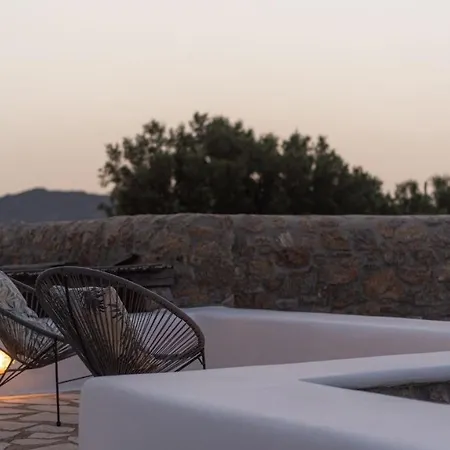 Luxury Mykonos Villa Zendo Private Pool 6 Bedrooms Sleeps 12 Kalafatis וילה